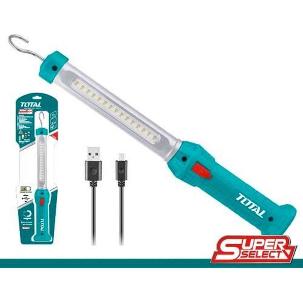 Total TWLI35261 USB Work Lamp / Battery Trouble Light (SS) - KHM Megatools Corp. Total TWLI35261 USB Work Lamp / Battery Trouble Light (SS) - KHM Megatools Corp.